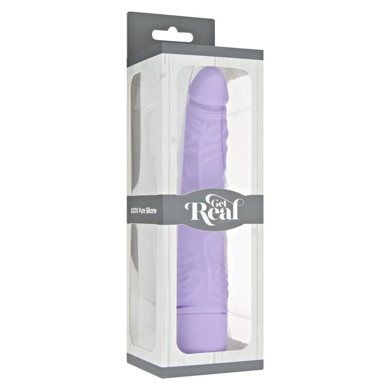 GET REAL - VIBRATEUR SLIM CLASSIQUE VIOLET - 7eme ciel