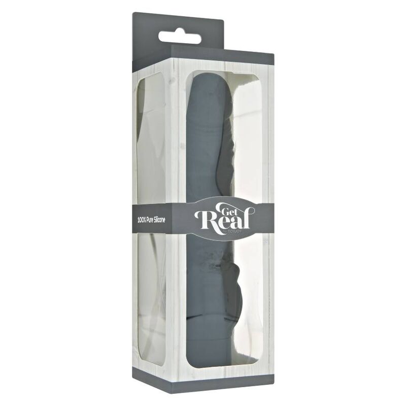 GET REAL - VIBRATEUR STIM CLASSIQUE NOIR - 7eme ciel