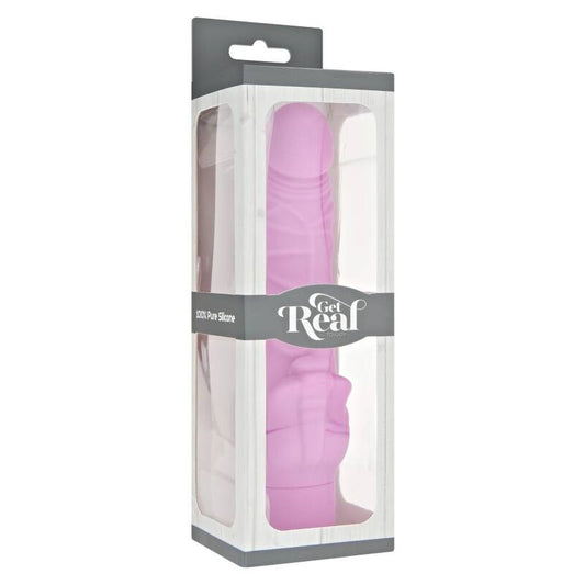 GET REAL - VIBRATEUR STIM CLASSIQUE ROSE - 7eme ciel