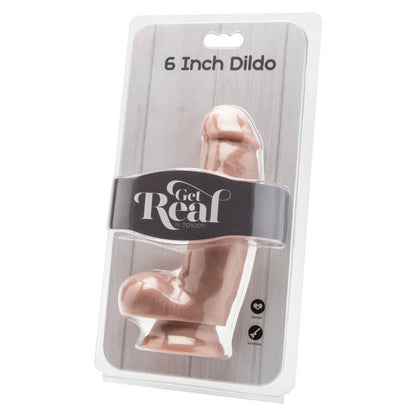 GET REAL - GODE 12 CM AVEC BILLES EN PEAU - 7eme ciel
