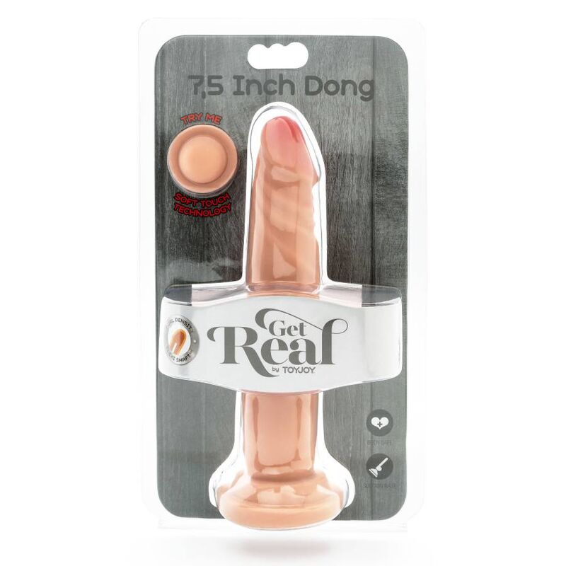 GET REAL - PEAU DOUBLE DENSITÉ DONG 19 CM - 7eme ciel