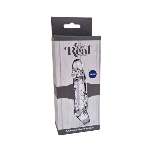 GET REAL - MANCHON DEXTENSION MOYEN TRANSPARENT - 7eme ciel