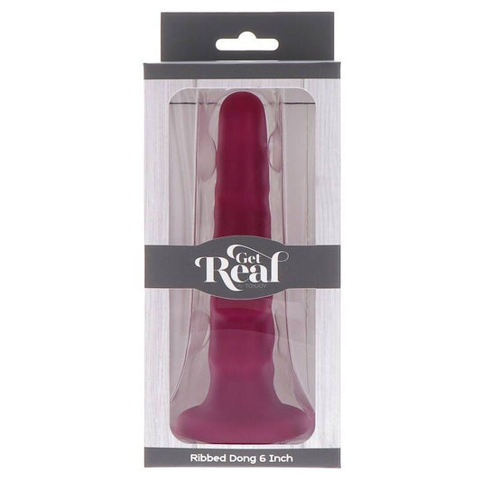 GET REAL - DONG CÔTELÉ 12 CM ROUGE - 7eme ciel