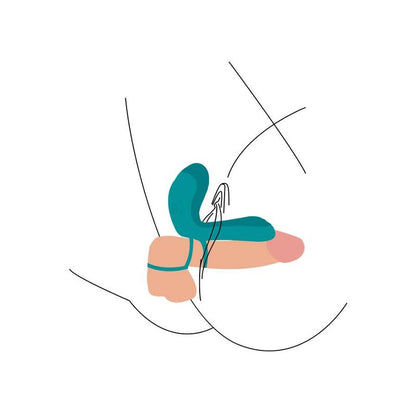 XOCOON - ANNEAU VIBRATEUR COUPLES VERT - 7eme ciel