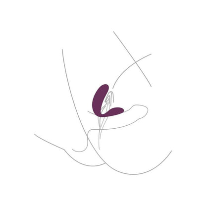 XOCOON - VIBRATEUR BOUND LOVE COUPLES VIOLET - 7eme ciel