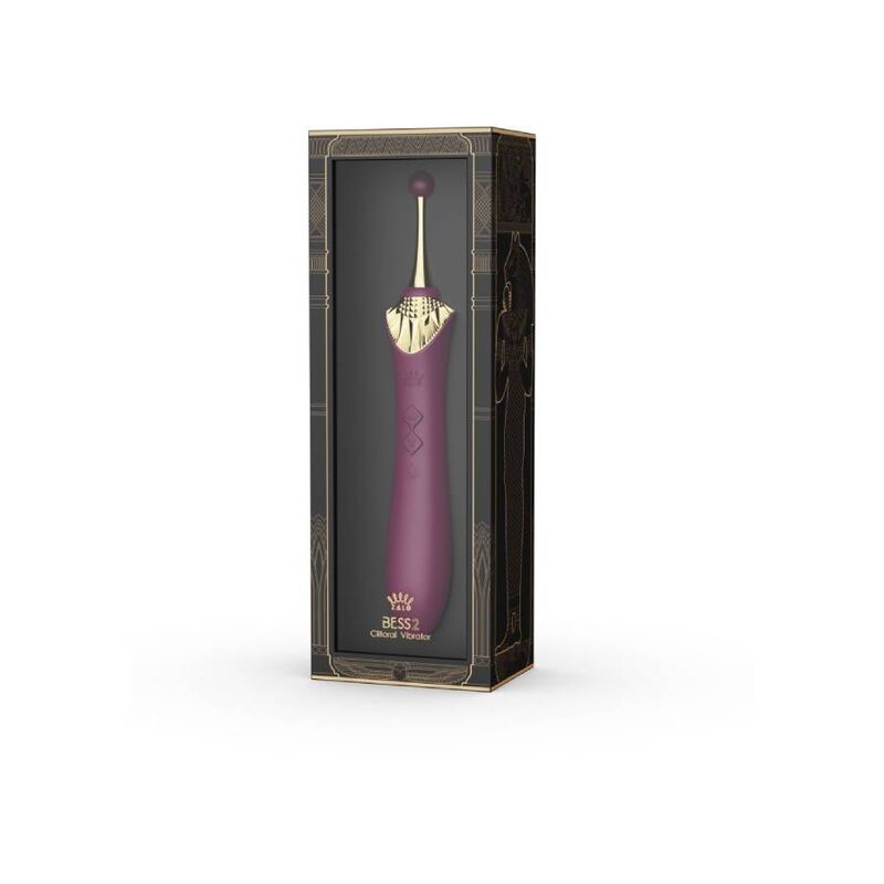 ZALO - BESS 2 CLITORAL MASSAGER PURPLE - 7eme ciel