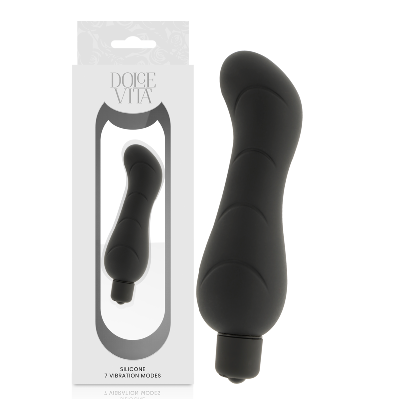 DOLCE VITA - G-SPOT BLACK SILICONE - 7eme ciel