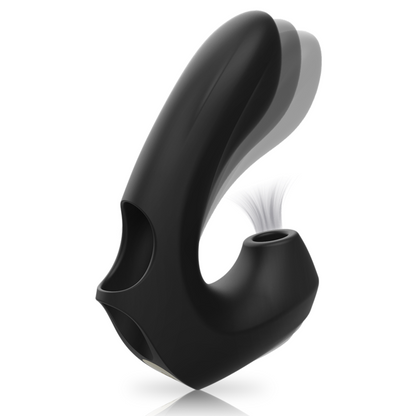 IBIZA - DÉ À COUPER VIBRANT ET À ASPIRATION DU CLITORIS PUISSANT