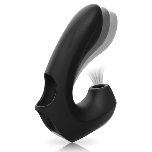 IBIZA - DÉ À COUPER VIBRANT ET À ASPIRATION DU CLITORIS PUISSANT