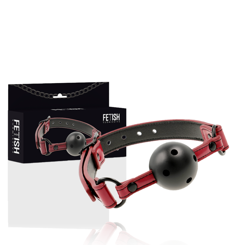 FETISH SUBMISSIVE DARK ROOM - BÂILLON RESPIRANT - 7eme ciel