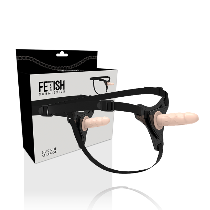 FETISH SUBMISSIVE HARNESS - SILICONE CHAIR RÉALISTE 12,5 CM - 7eme ciel