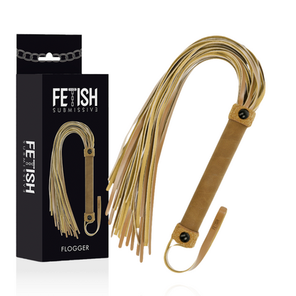 FETISH SUBMISSIVE ORIGIN - FOUET EN CUIR VEGAN - 7eme ciel