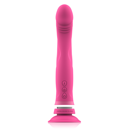 INTENSE - GODE VIBRATEUR EN SILICONE ROSE MICHELANGELO - 7eme ciel