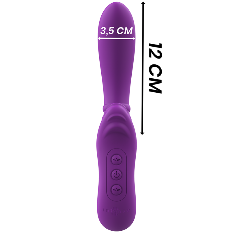 INTENSE - VIBRATEUR FLEXIBLE HARRY AVEC LANGUE VIOLET - 7eme ciel