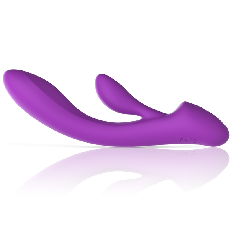 INTENSE - LUIGI RABBIT VIBRATEUR LIQUIDE SILICONE VIOLET - 7eme ciel