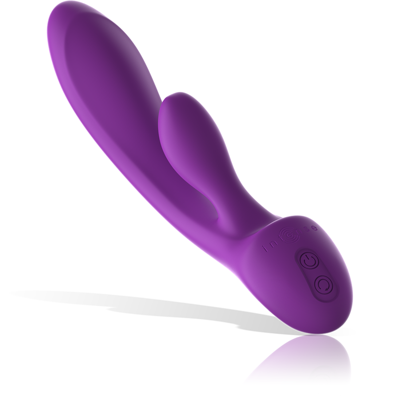 INTENSE - LUIGI RABBIT VIBRATEUR LIQUIDE SILICONE VIOLET - 7eme ciel