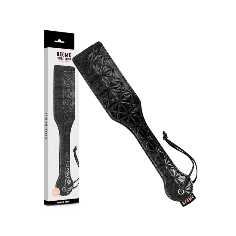 BEGME - PADDLE EN CUIR VÉGÉTALIEN ÉDITION NOIRE - 7eme ciel