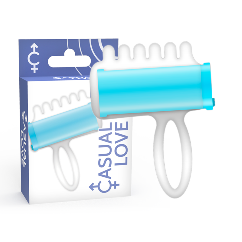 CASUAL LOVE - BLEU FINGER STIMULATEUR - 7eme ciel