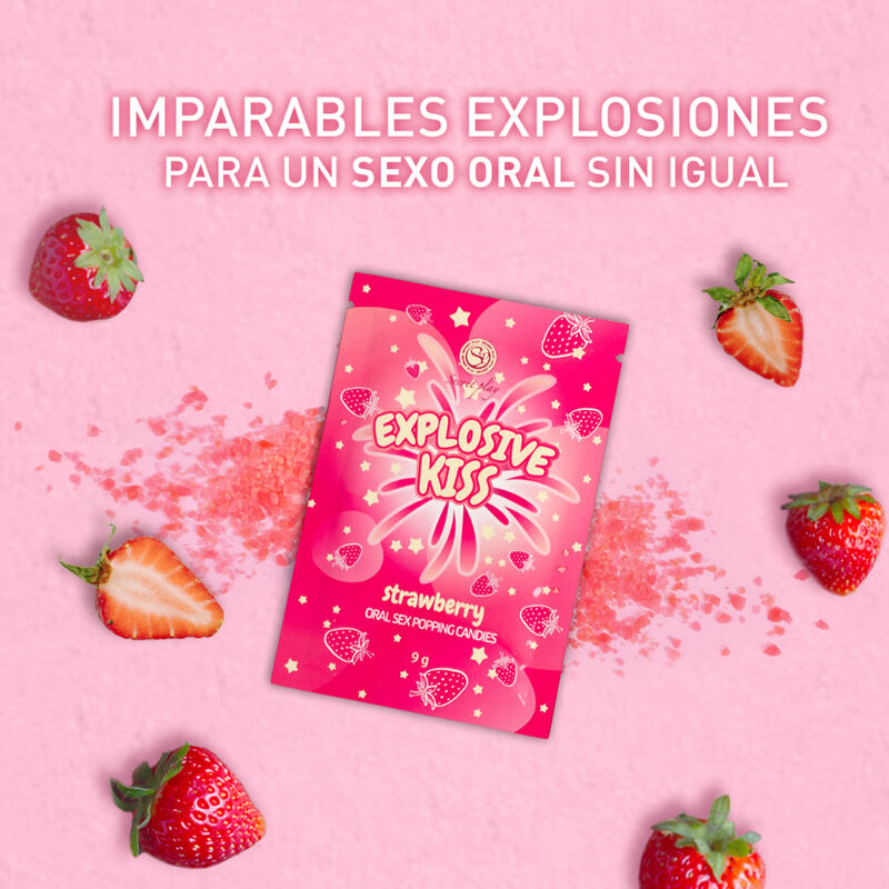 SECRETPLAY - BONBONS EXPLOSIFS À LA FRAISE - 7eme ciel