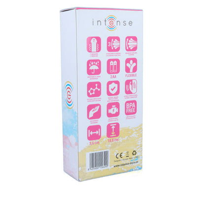 INTENSE - VIBRATEUR OSCILLANT SUSY SILICONE LAPIN ROSE - 7eme ciel