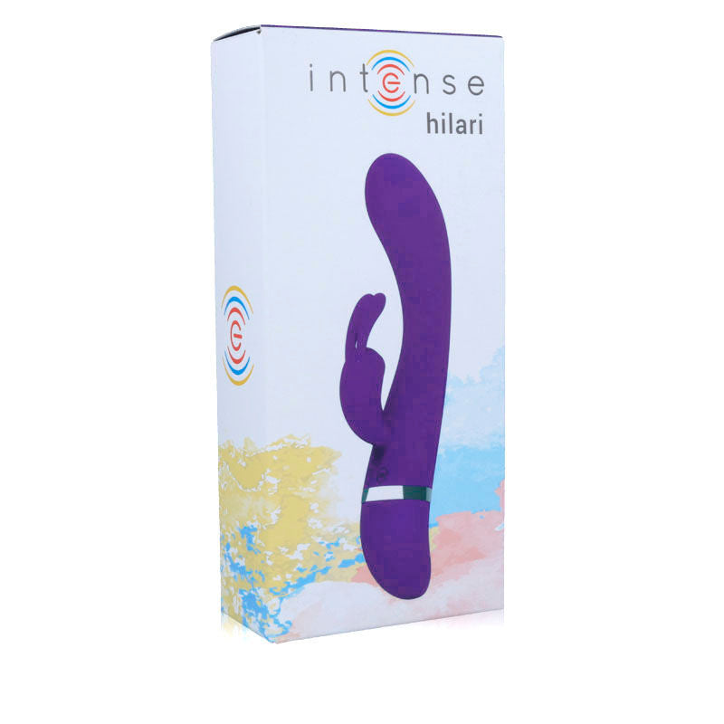 INTENSE - VIBRATEUR HILARI LILAS SILICONE LUXE - 7eme ciel