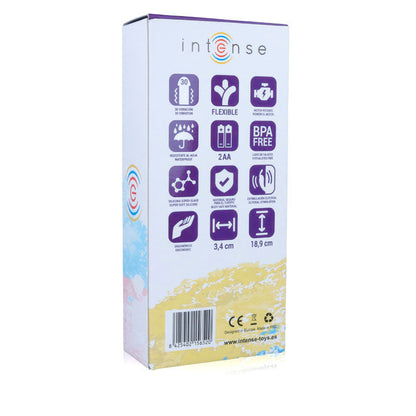 INTENSE - VIBRATEUR HILARI LILAS SILICONE LUXE - 7eme ciel