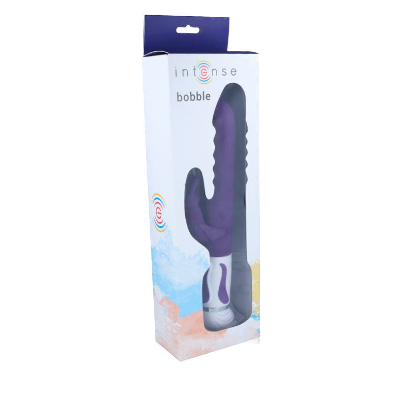 INTENSE - VIBRATEUR BOBBLE ROTATEUR SILICONE LILAS - 7eme ciel
