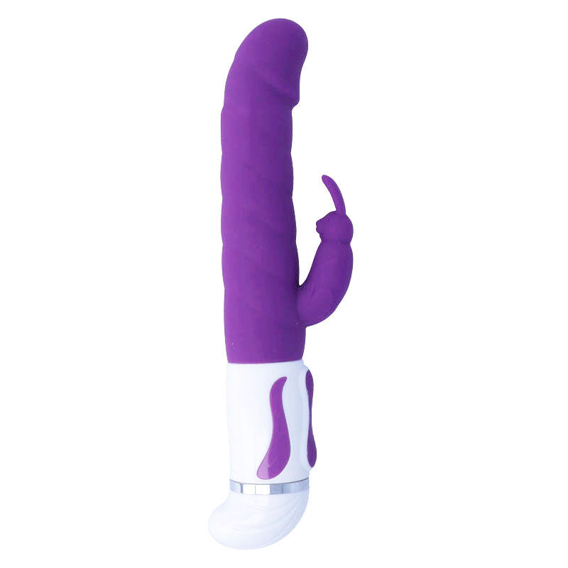 INTENSE - VIBRATEUR BOBBLE ROTATEUR SILICONE LILAS - 7eme ciel
