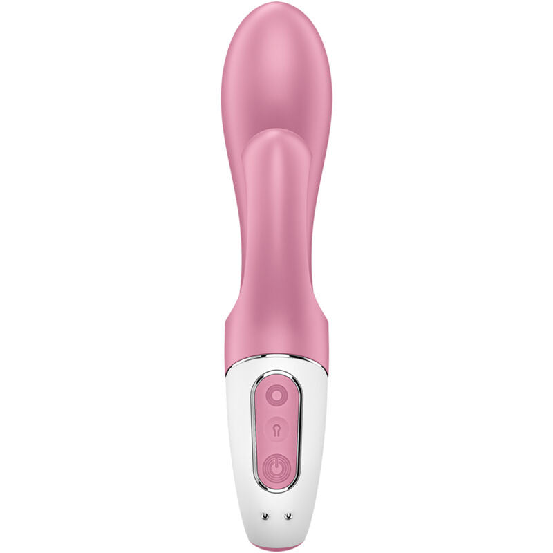 SATISFYER - POMPE  AIR BUNNY 2 ROSE - 7eme ciel