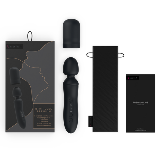 B SWISH - BAGUETTE VIBRANTE BTHRILLED PREMIUM NOIR - 7eme ciel