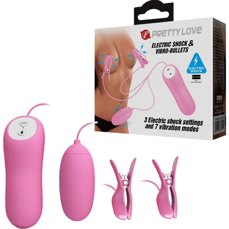PRETTY LOVE - PINCE  ÉPILER AVEC VIBRATION ET ÉLECTROCHOC ROSE - 7eme ciel