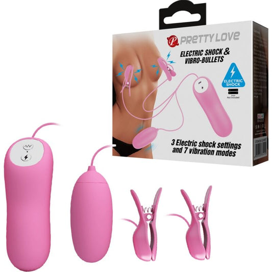 PRETTY LOVE - PINCE  ÉPILER AVEC VIBRATION ET ÉLECTROCHOC ROSE - 7eme ciel