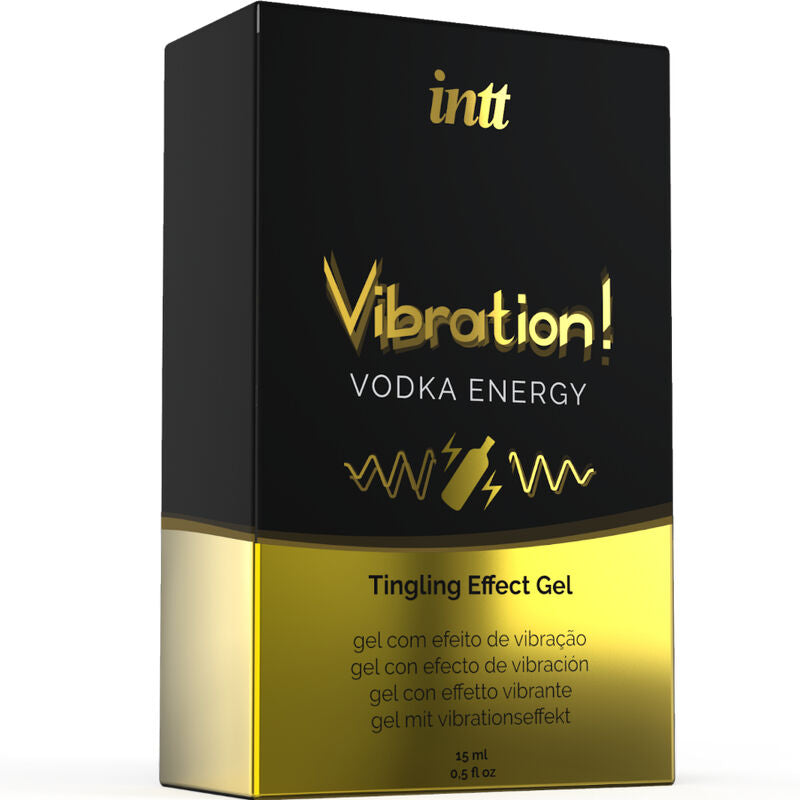 INTT - PUISSANT GEL VIBRANT LIQUIDE STIMULANT INTIME VODKA 15ML - 7eme ciel