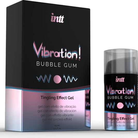 INTT - PUISSANT STIMULANT INTIME LIQUIDE VIBRANT GUM GUM 15ML - 7eme ciel