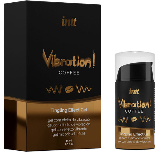INTT - PUISSANT GEL VIBRANT LIQUIDE STIMULANT INTIME CAFÉ 15ML - 7eme ciel