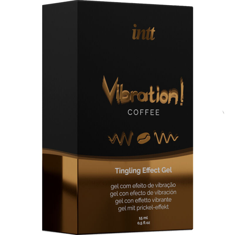 INTT - PUISSANT GEL VIBRANT LIQUIDE STIMULANT INTIME CAFÉ 15ML - 7eme ciel