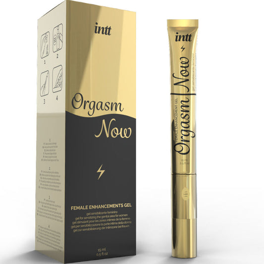 INTT LUBRICANTS - GEL STIMULANT VAGIN INTENSE AVEC APPLICATEUR VIBRATEUR - 7eme ciel