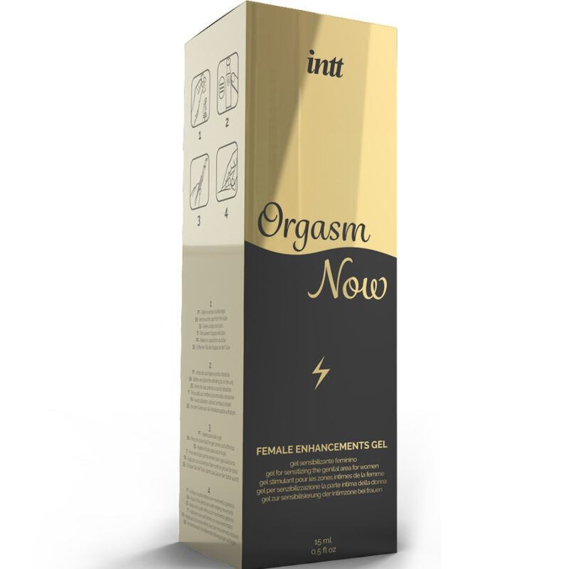 INTT LUBRICANTS - GEL STIMULANT VAGIN INTENSE AVEC APPLICATEUR VIBRATEUR - 7eme ciel