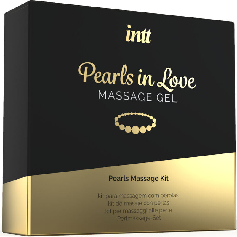 INTT MASSAGE & ORAL SEX - PERLES AMOUREUSES AVEC COLLIER DE PERLES ET GEL DE SILICONE - 7eme ciel