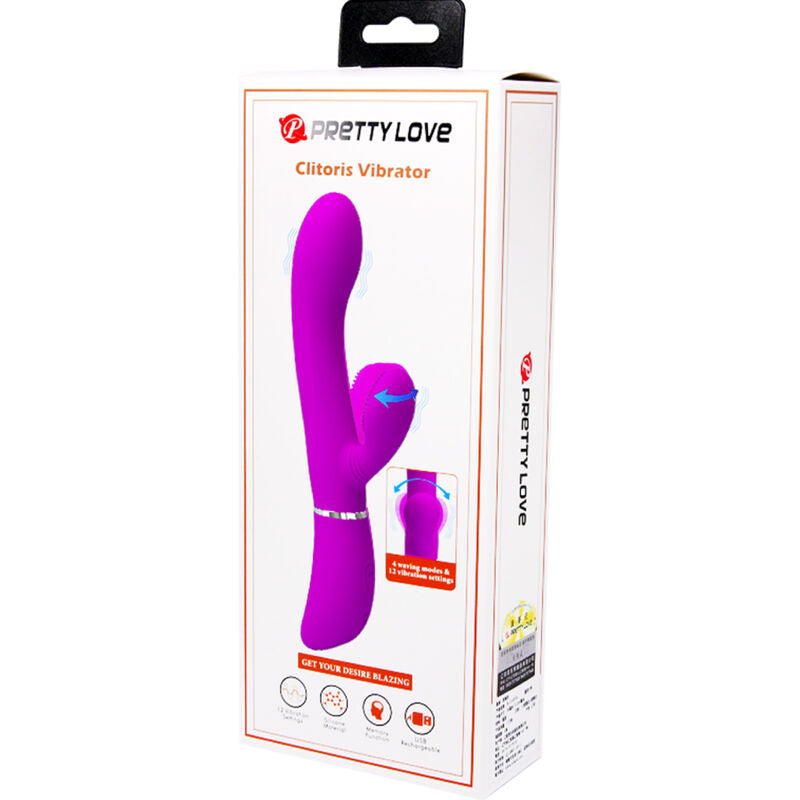 PRETTY LOVE - VIBRATEUR STIMULANT LE CLITORIS - 7eme ciel