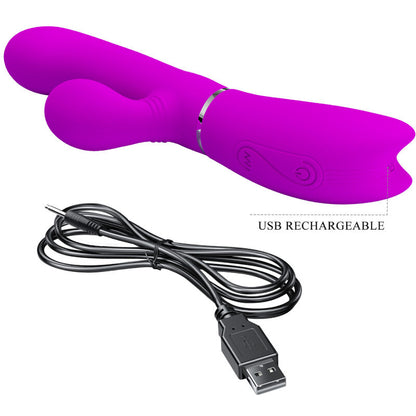 PRETTY LOVE - VIBRATEUR STIMULANT LE CLITORIS - 7eme ciel