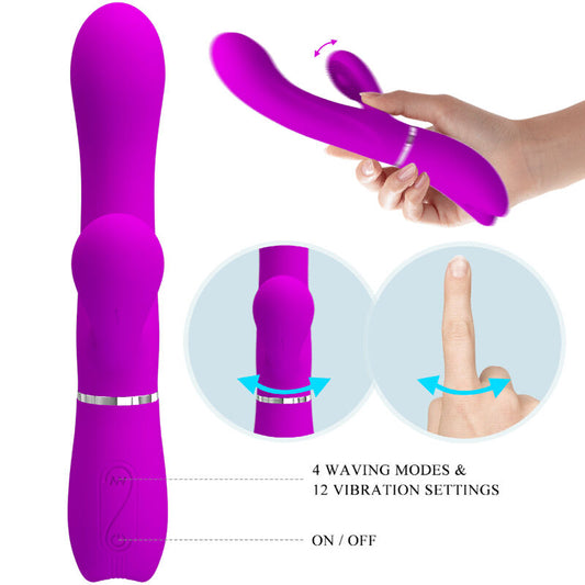 PRETTY LOVE - VIBRATEUR STIMULANT LE CLITORIS - 7eme ciel