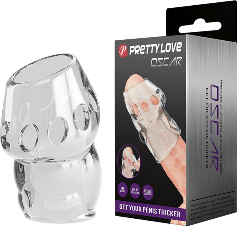 PRETTY LOVE - ÉPAISSISSANT DE PÉNIS TRANSPARENT OSCAR - 7eme ciel