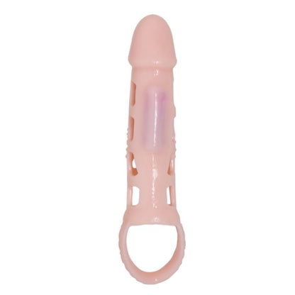 PRETTY LOVE - HOUSSE DEXTENSION DE PÉNIS HARRISON AVEC VIBRATION ET SANGLE 13.5 CM - 7eme ciel