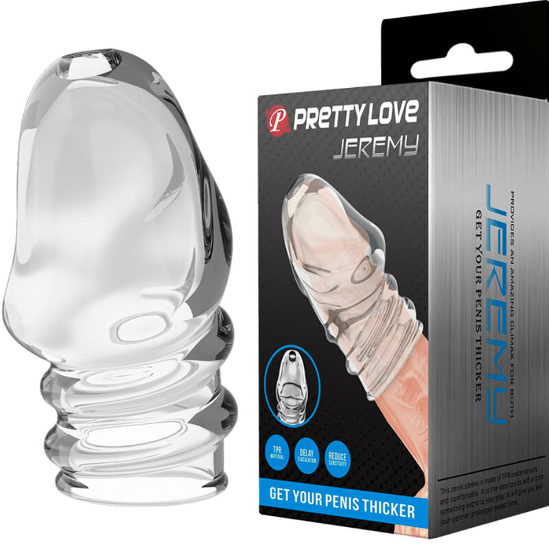 PRETTY LOVE - ÉPAISSISSANT DE PÉNIS TRANSPARENT JEREMY - 7eme ciel