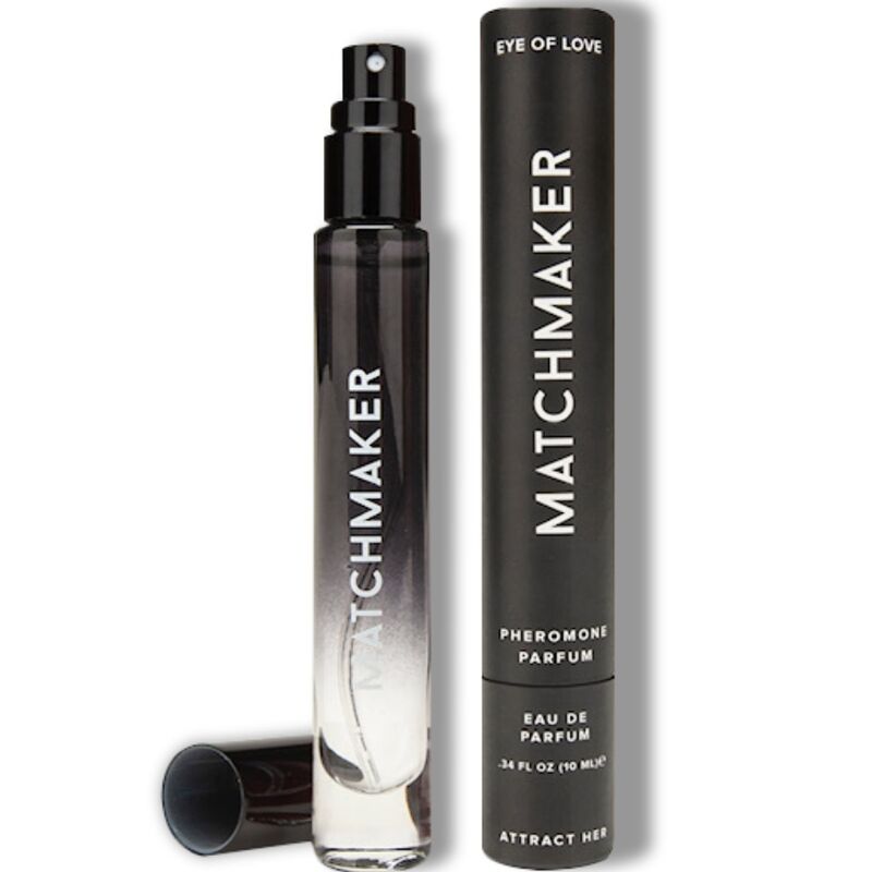 EYE OF LOVE - PARFUM AUX PHÉROMONES MATCHMAKER BLACK DIAMOND ATTRACT HER 10 ML - 7eme ciel