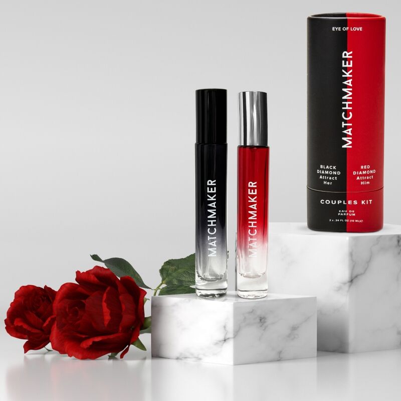 EYE OF LOVE - MATCHMAKER PHEROMONE 2PC SET COUPLES KIT ATTIRE HER & HIM 20 ML - 7eme ciel