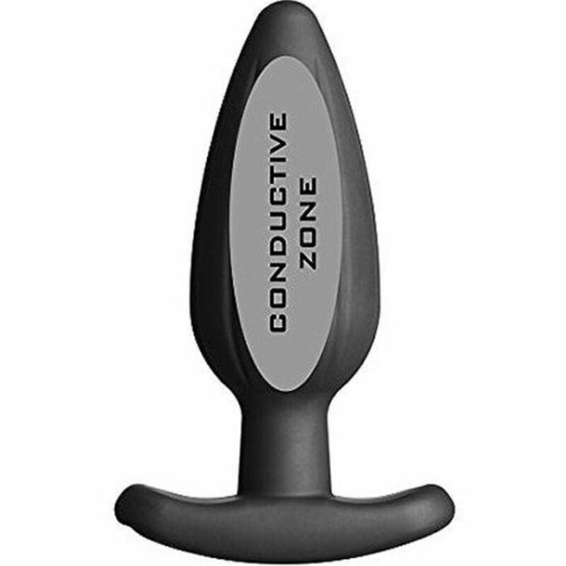 ELECTRASTIM - SILICONE NOIR ROCKER ANAL PLUG GRAND - 7eme ciel