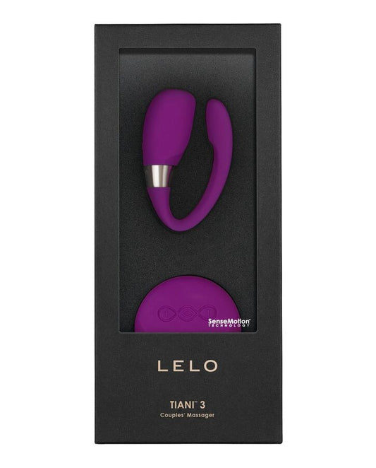 LELO - INSIGNIA TIANI 3 MASSEUR ROSE PROFONDE - 7eme ciel