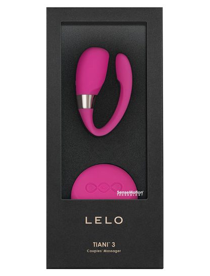 LELO - MASSEUR INSIGNIA TIANI 3 CERISE - 7eme ciel